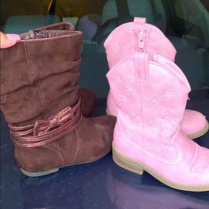 2 Pairs of Girls Boots!